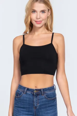 2 PLY CAMI CROP TOP