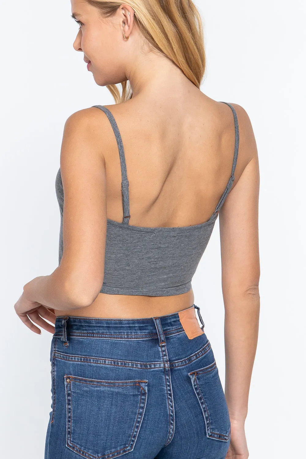 2 PLY CAMI CROP TOP