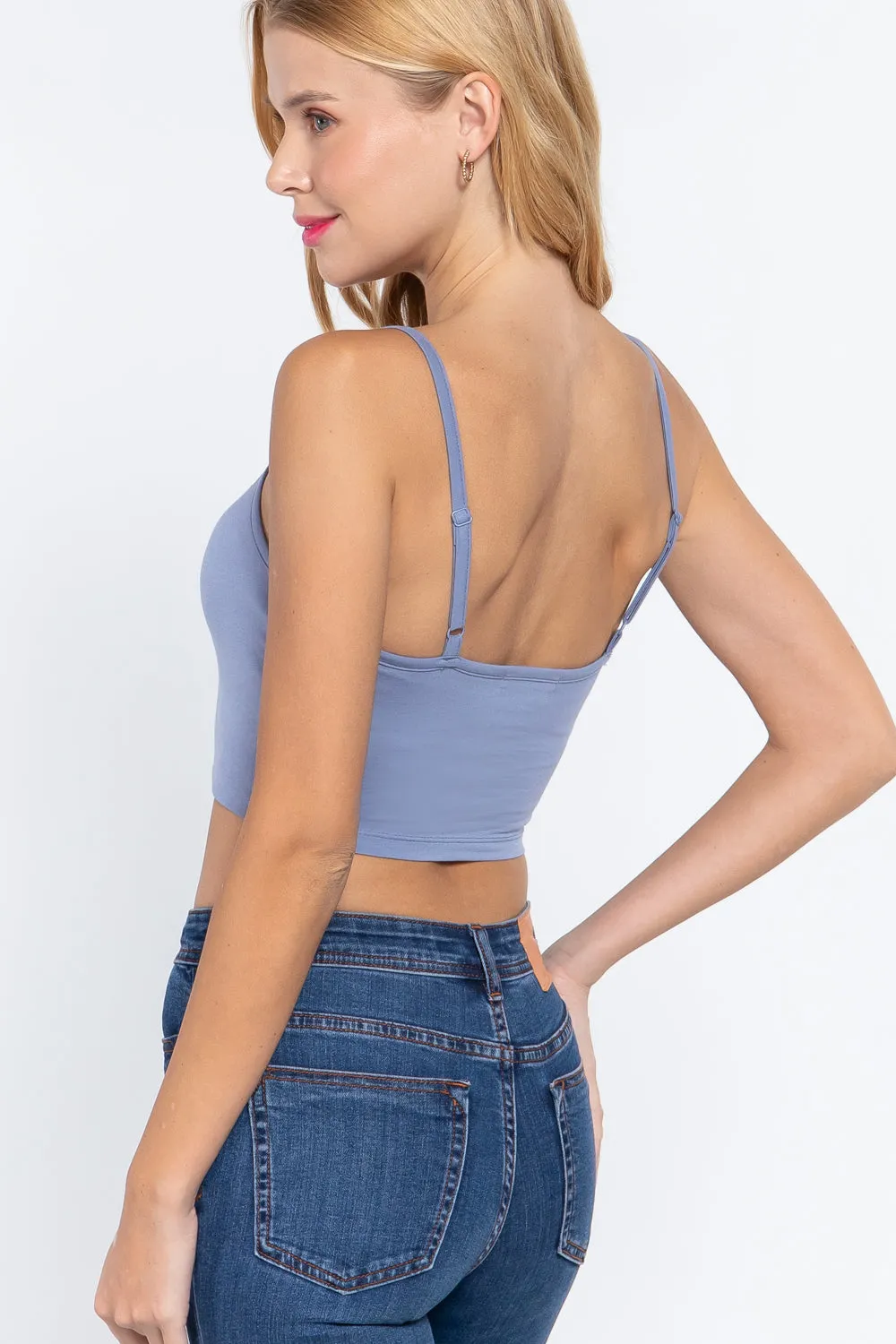 2 PLY CAMI CROP TOP