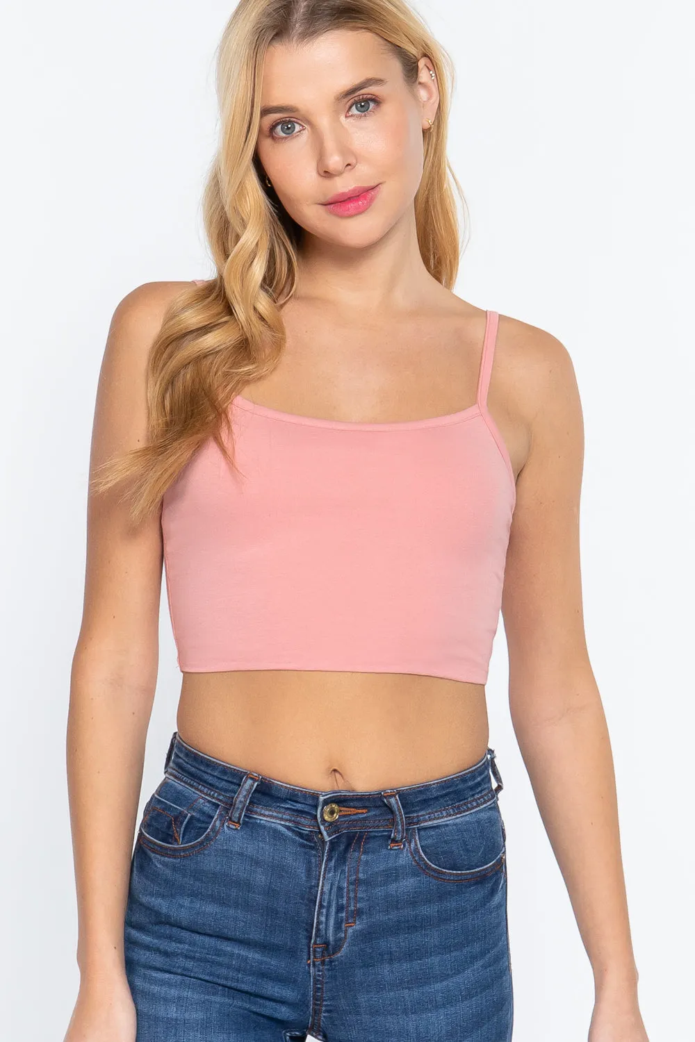 2 PLY CAMI CROP TOP