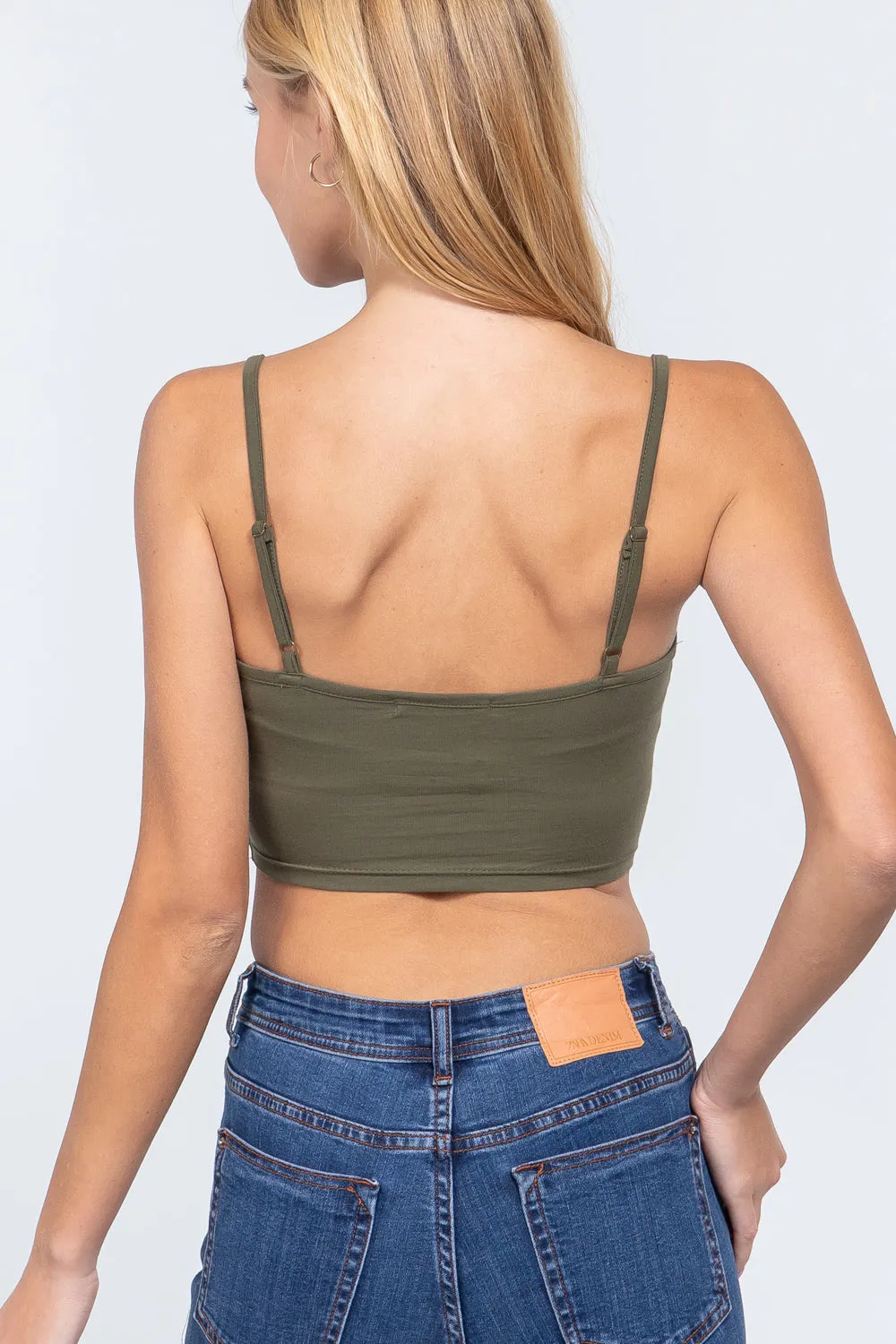 2 PLY CAMI CROP TOP