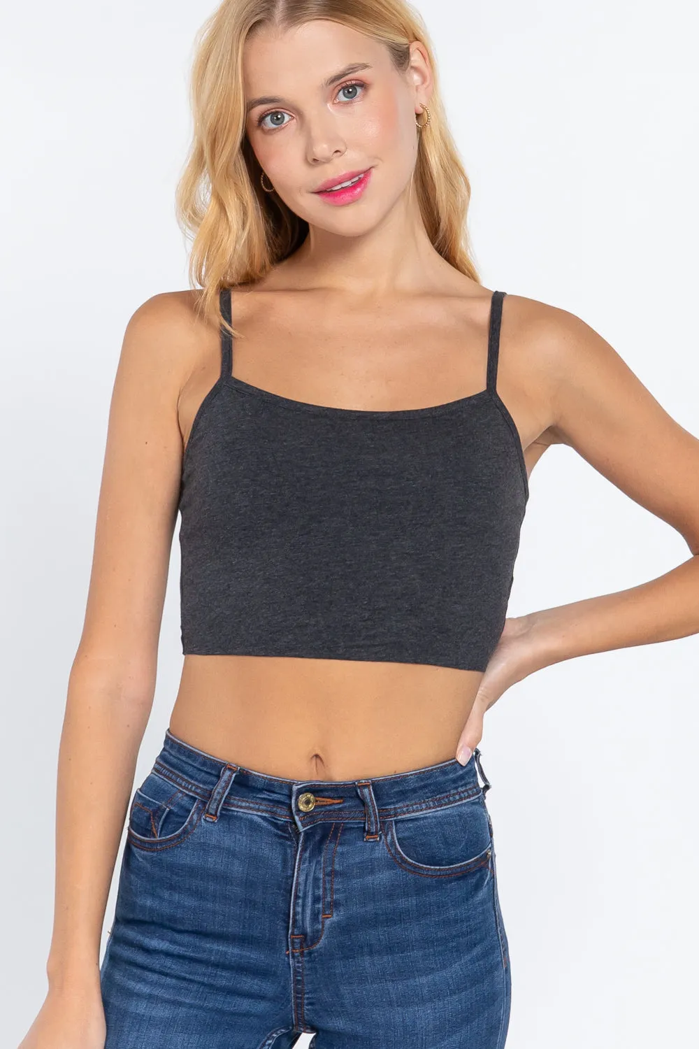 2 PLY CAMI CROP TOP