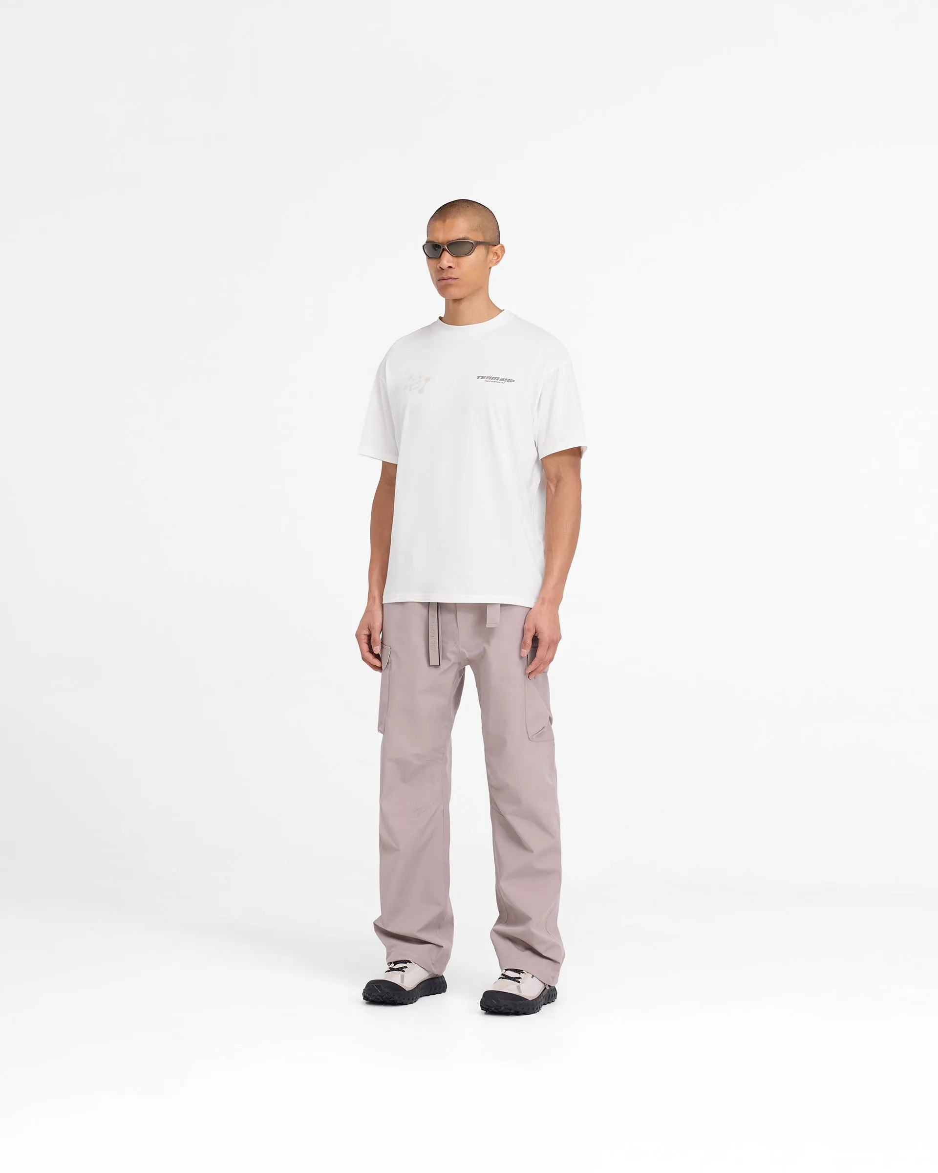 247 Future Terrains Oversized T-Shirt - Flat White