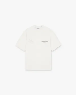 247 Future Terrains Oversized T-Shirt - Flat White