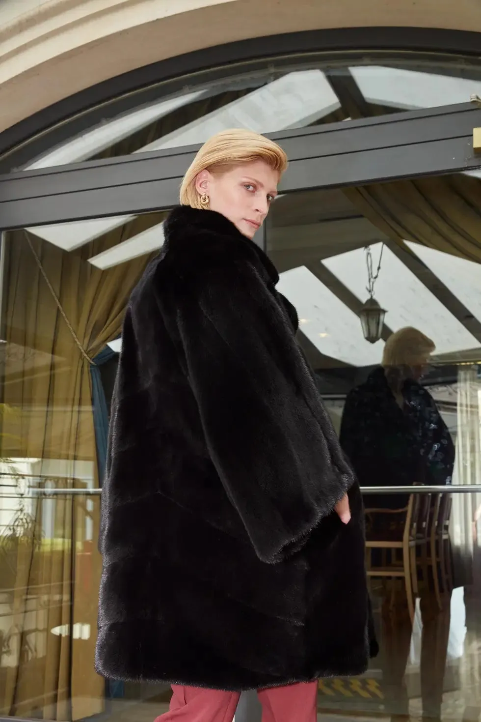 Blackglama mink coat