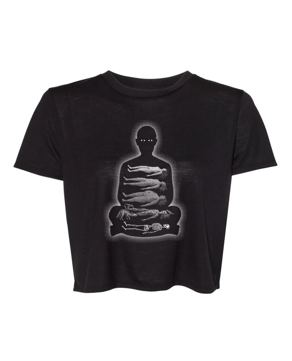 Corpse Meditation Crop Top