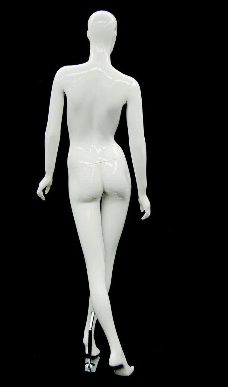 Female White Abstract Mannequin MM-AF127W1