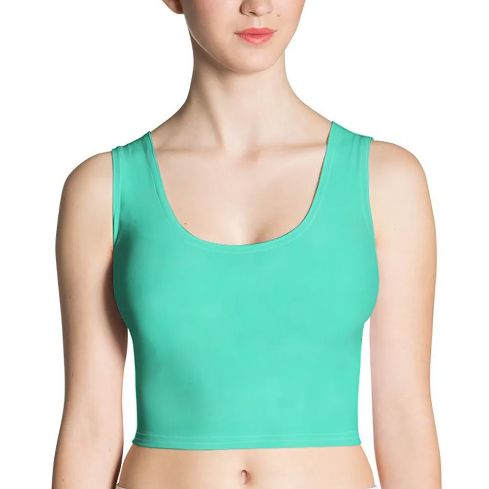 Mint Green Healing Crop Top