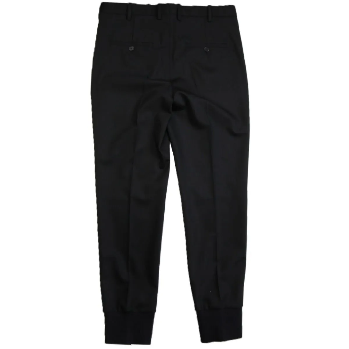 Neil Barrett Black Formal Cuffed Trouser