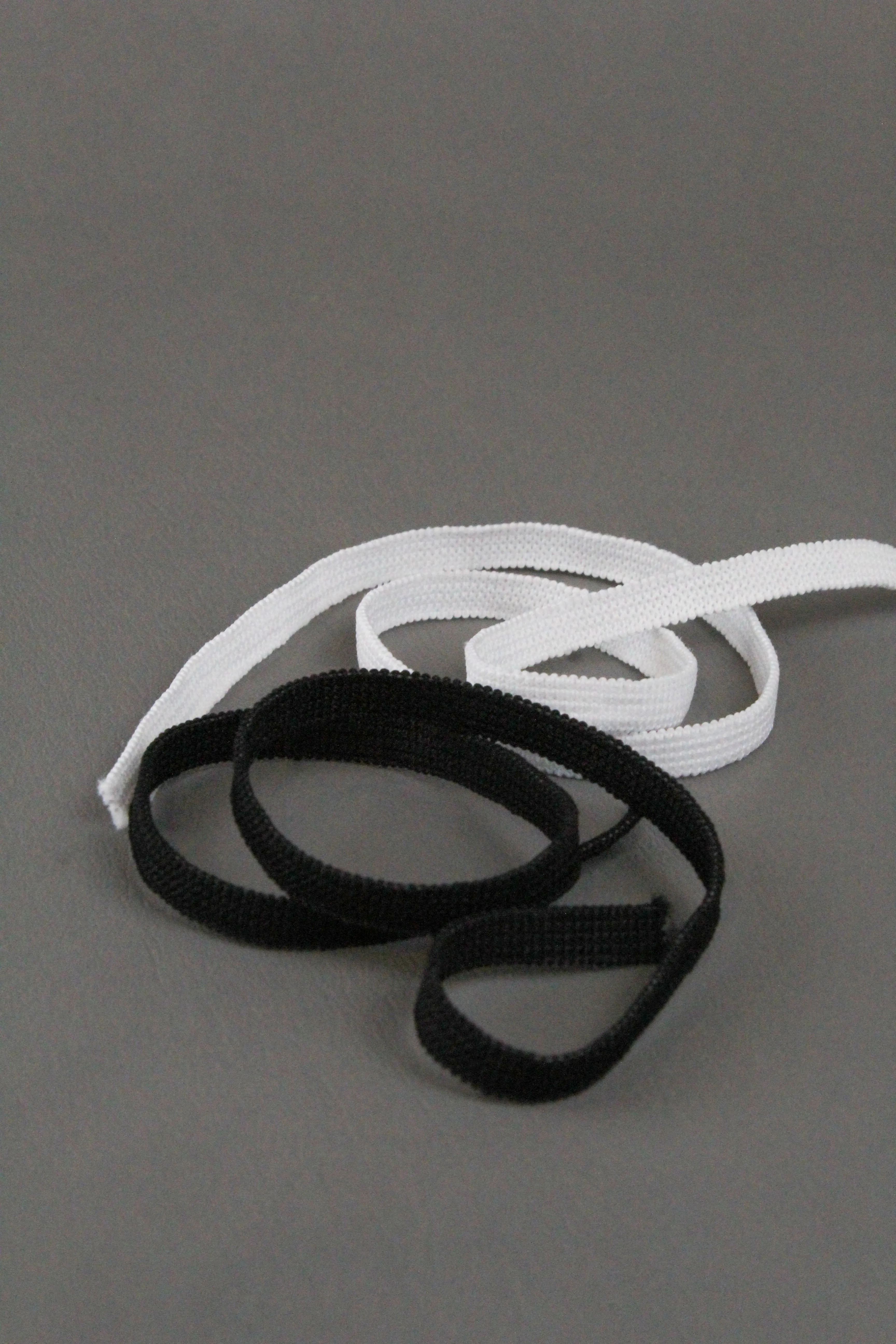 NZ Made Elastic - Black & White