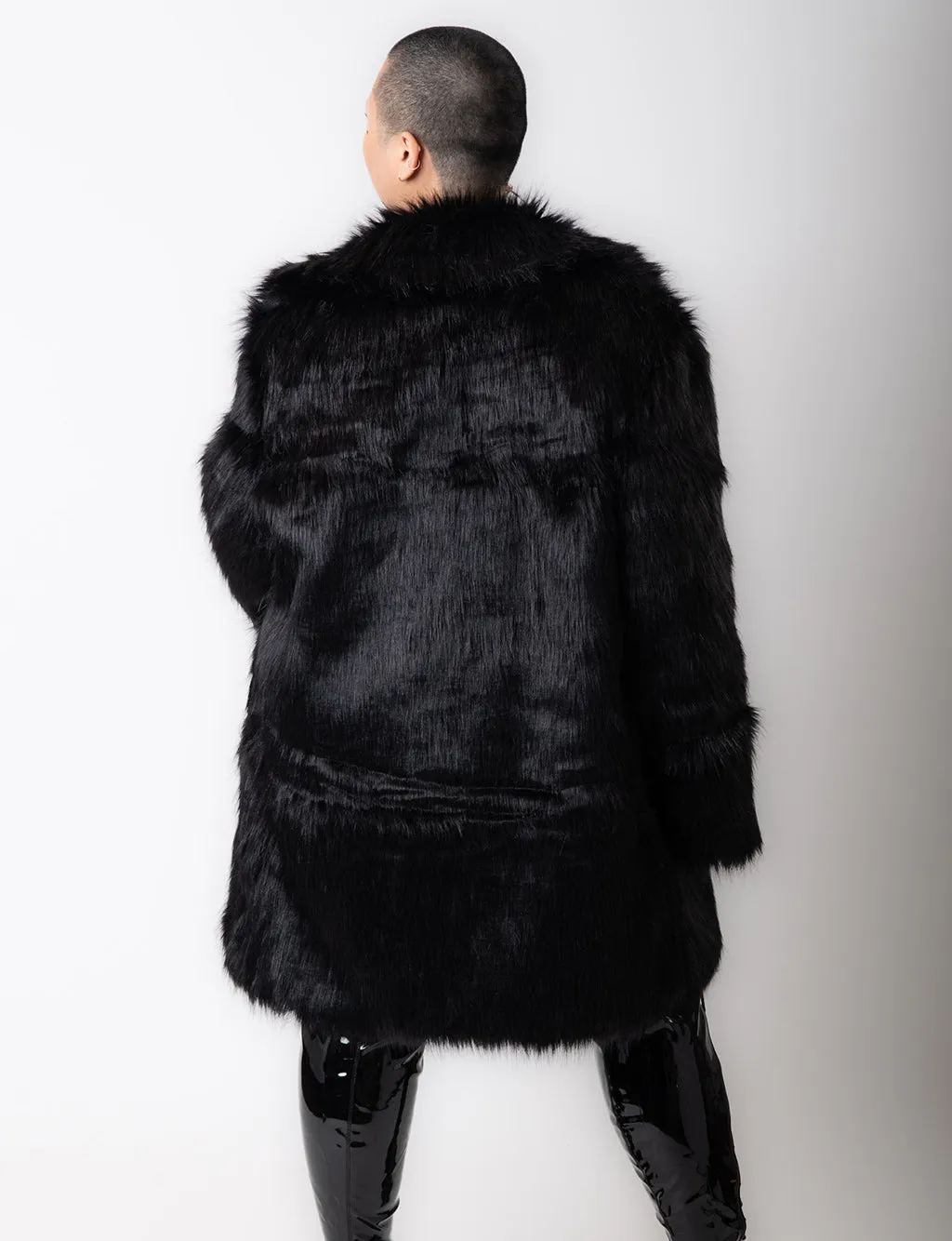 ONYX FAUX FUR JACKET • READY TO SHIP •