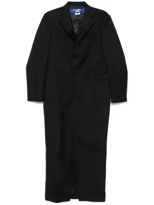 Polyester Wool Serge Coat