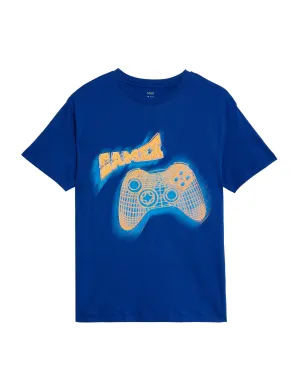 Pure Cotton Game Controller T-Shirt