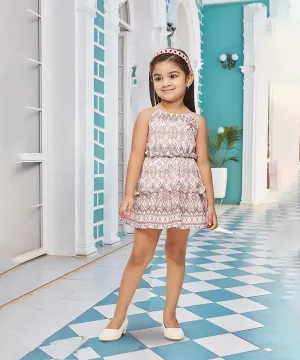 Self-Printed Dress for Girls