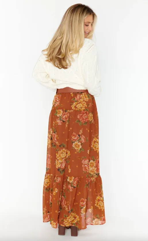 Show Me Your Mumu Larina Midi Skirt