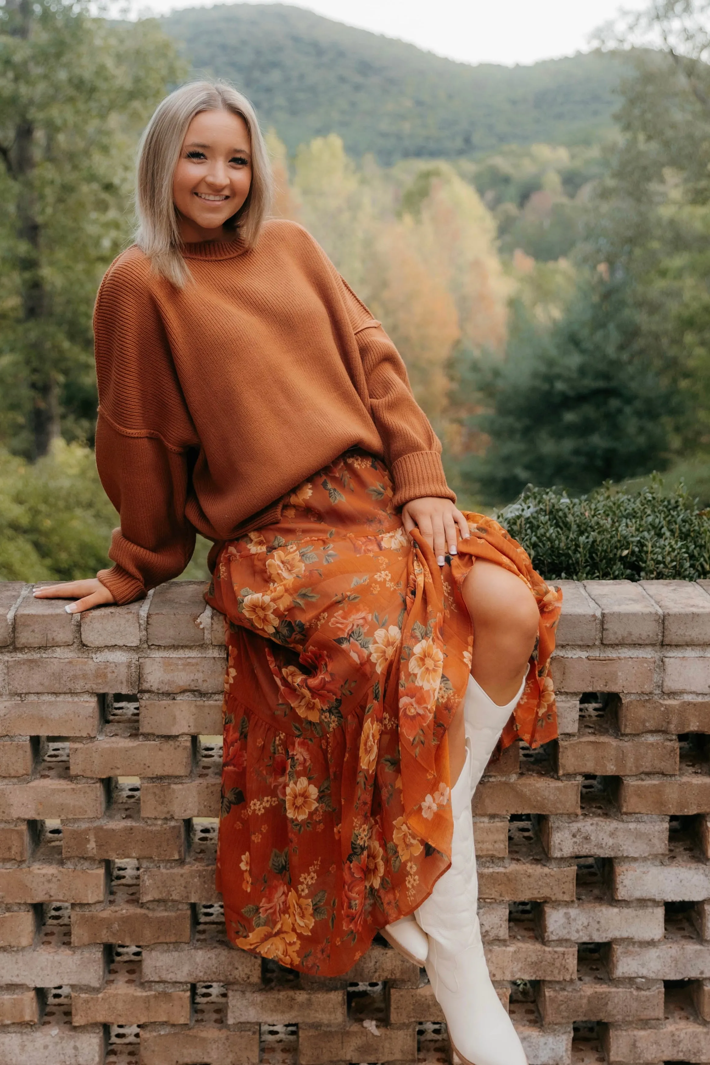 Show Me Your Mumu Larina Midi Skirt