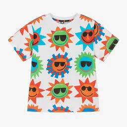 Stella McCartney Boys Graphic Sun Print T-Shirt