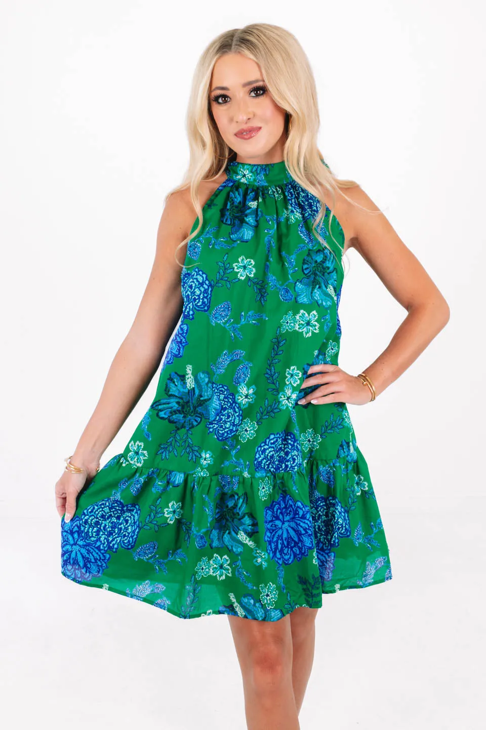 Strong Bond Dress - Green