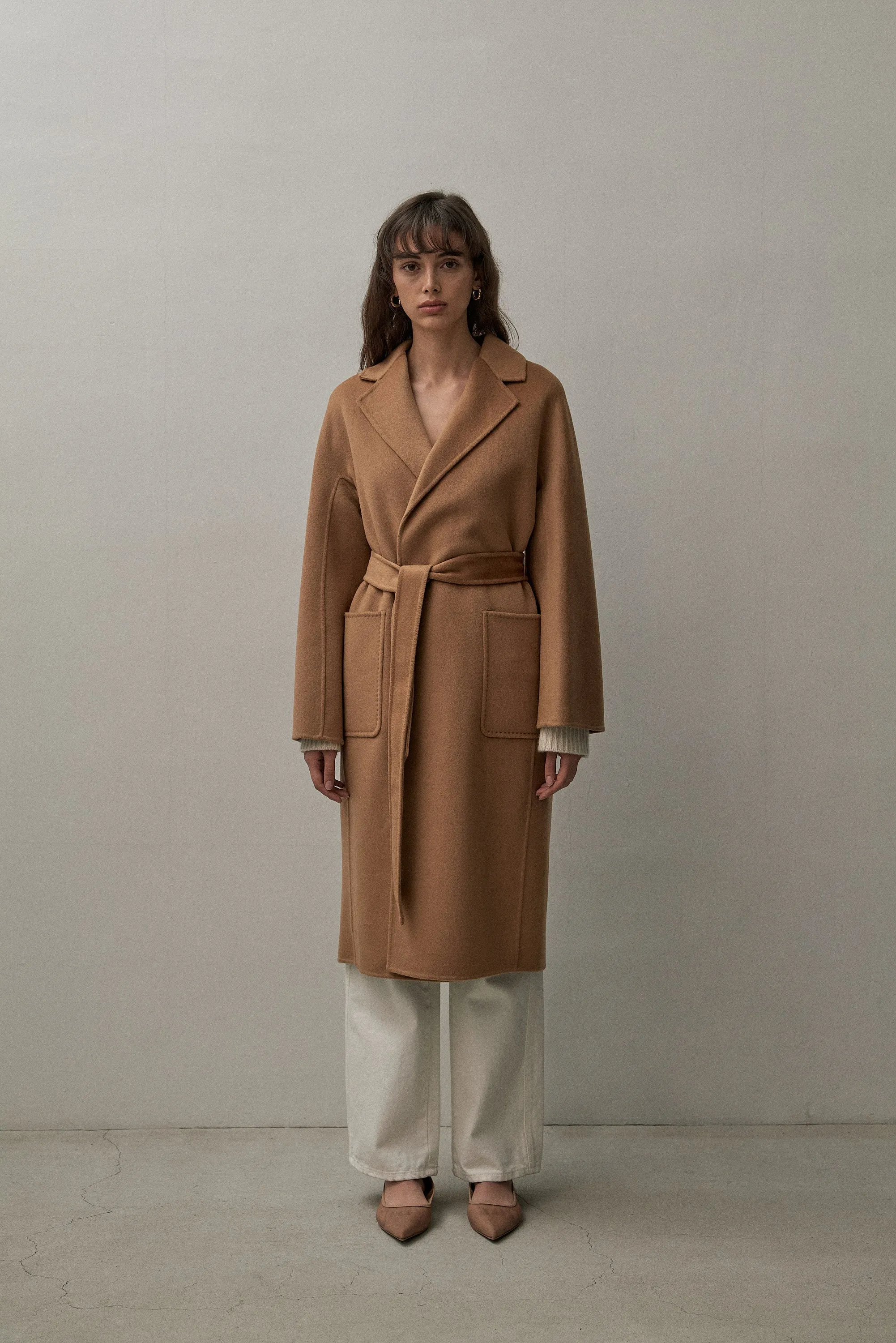 THE CLASSIC COAT - CAMEL 90/10