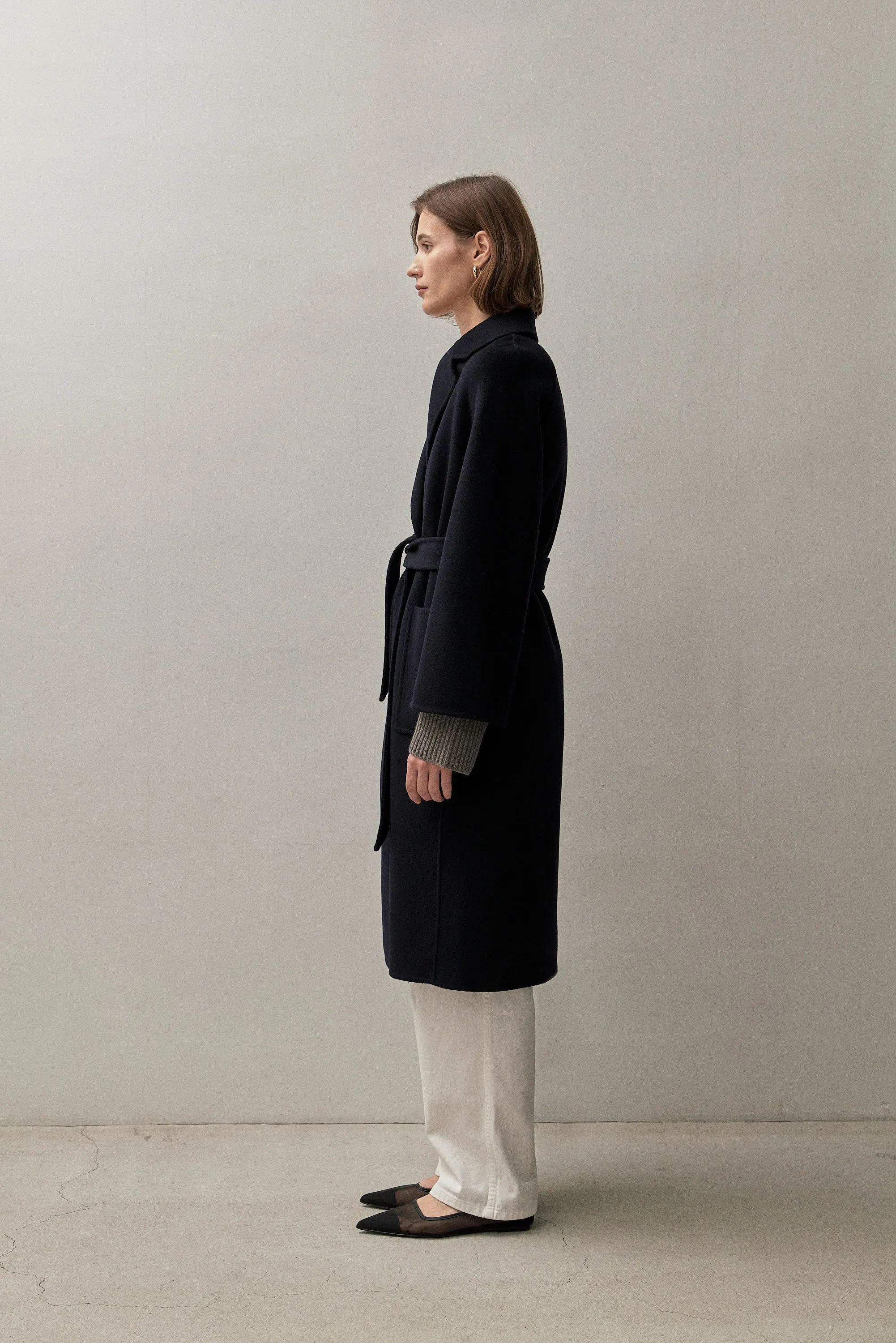 THE CLASSIC COAT - NAVY 90/10