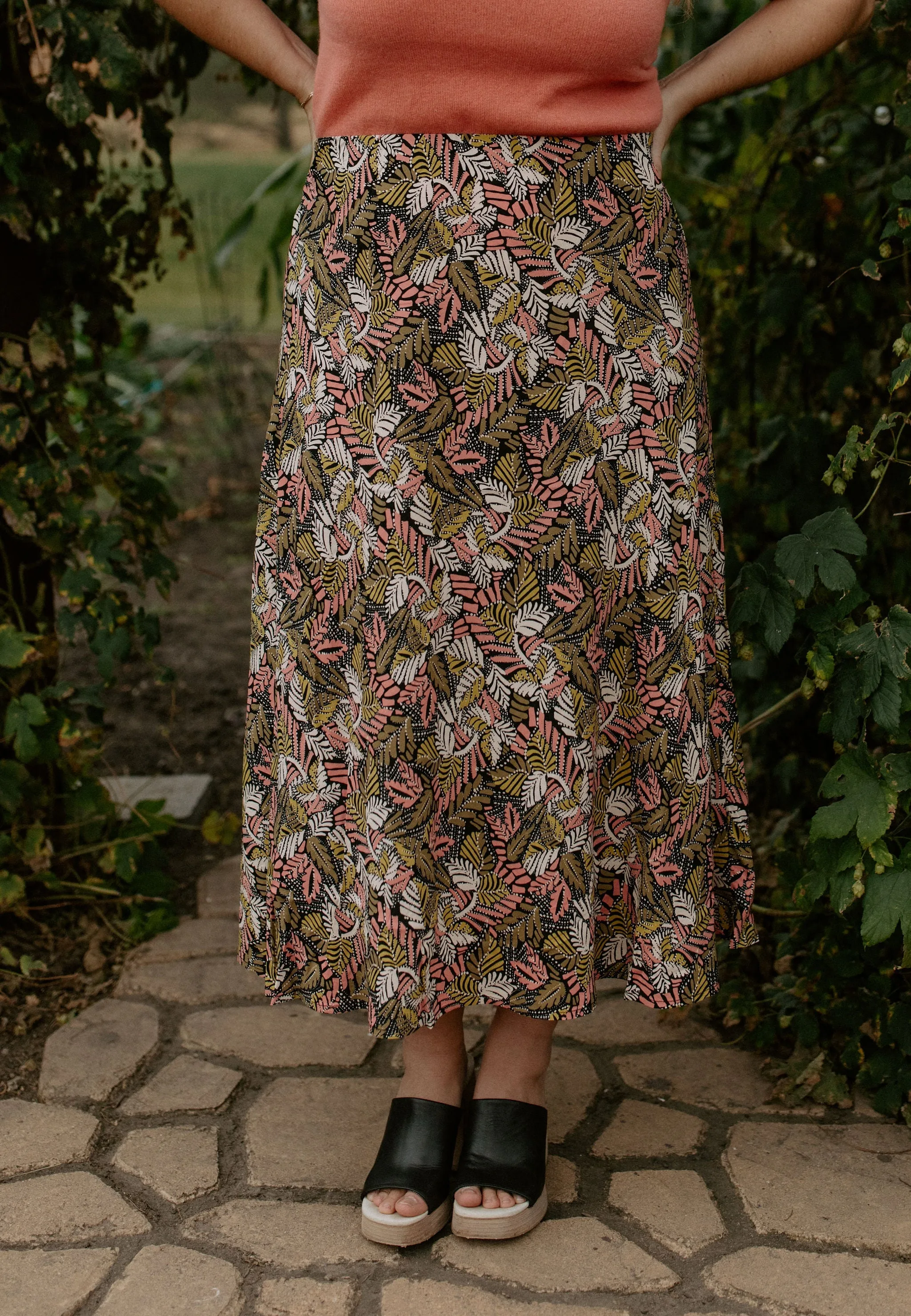 The Rin Skirt by Part Two - Crabapple Leaf