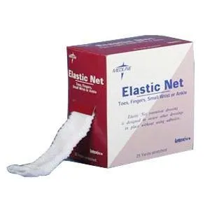 Tubular Retainer Elastic-Net Dressing, Size 3, 9" x 25 yds. (Medium Foot)