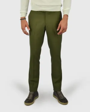 VINCENT & FRANKS S21VFCLIF15 OLIVE SLIM TROUSER