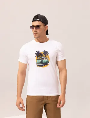 VOLKSWAGEN MICROBUS GRAPHIC T-SHIRT