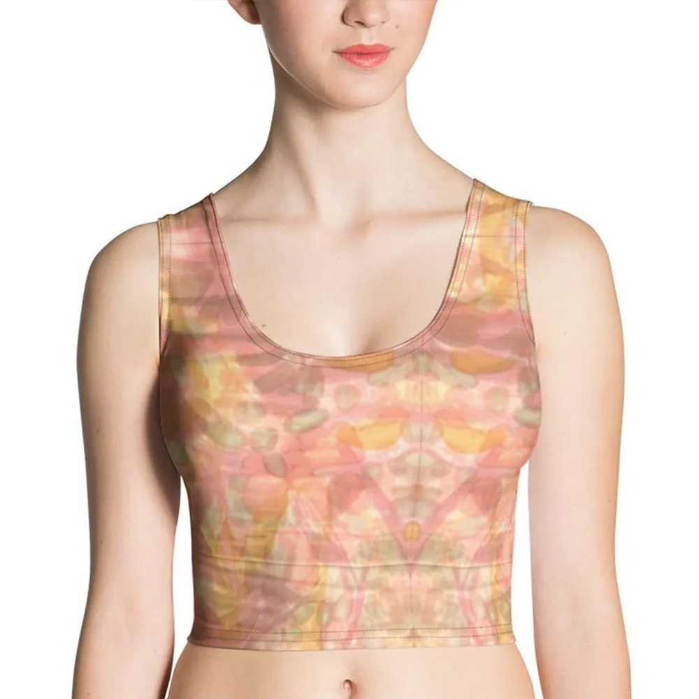 Watercolor Smudge Crop Top