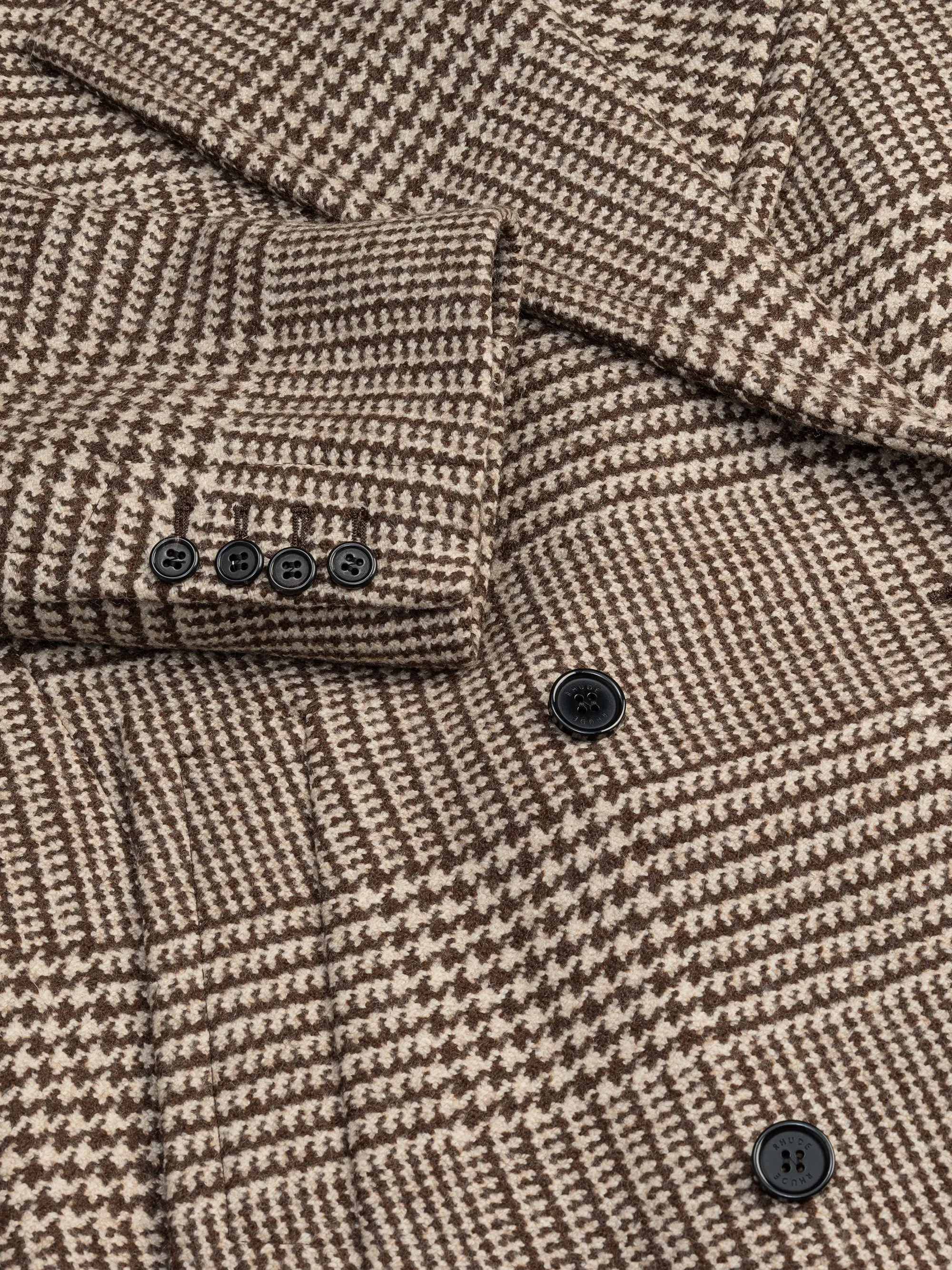 WOOL HOUNDSTOOTH COAT