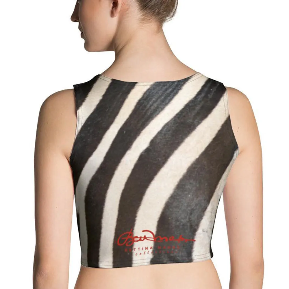 Zebra Crop Top